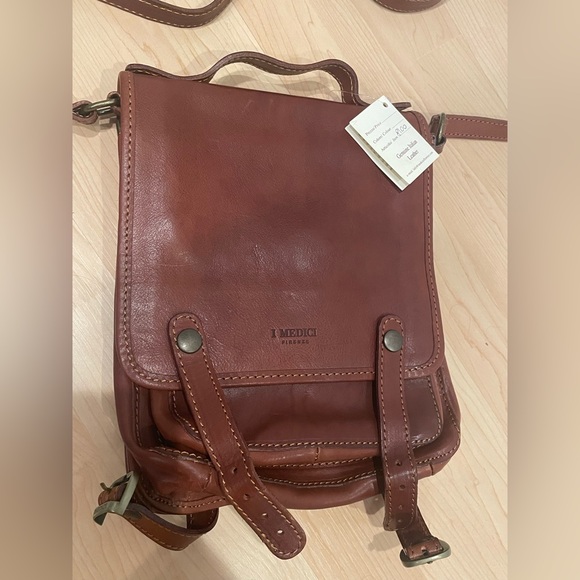 I MEDICI Italian Leather bag, NEW - Picture 3 of 3